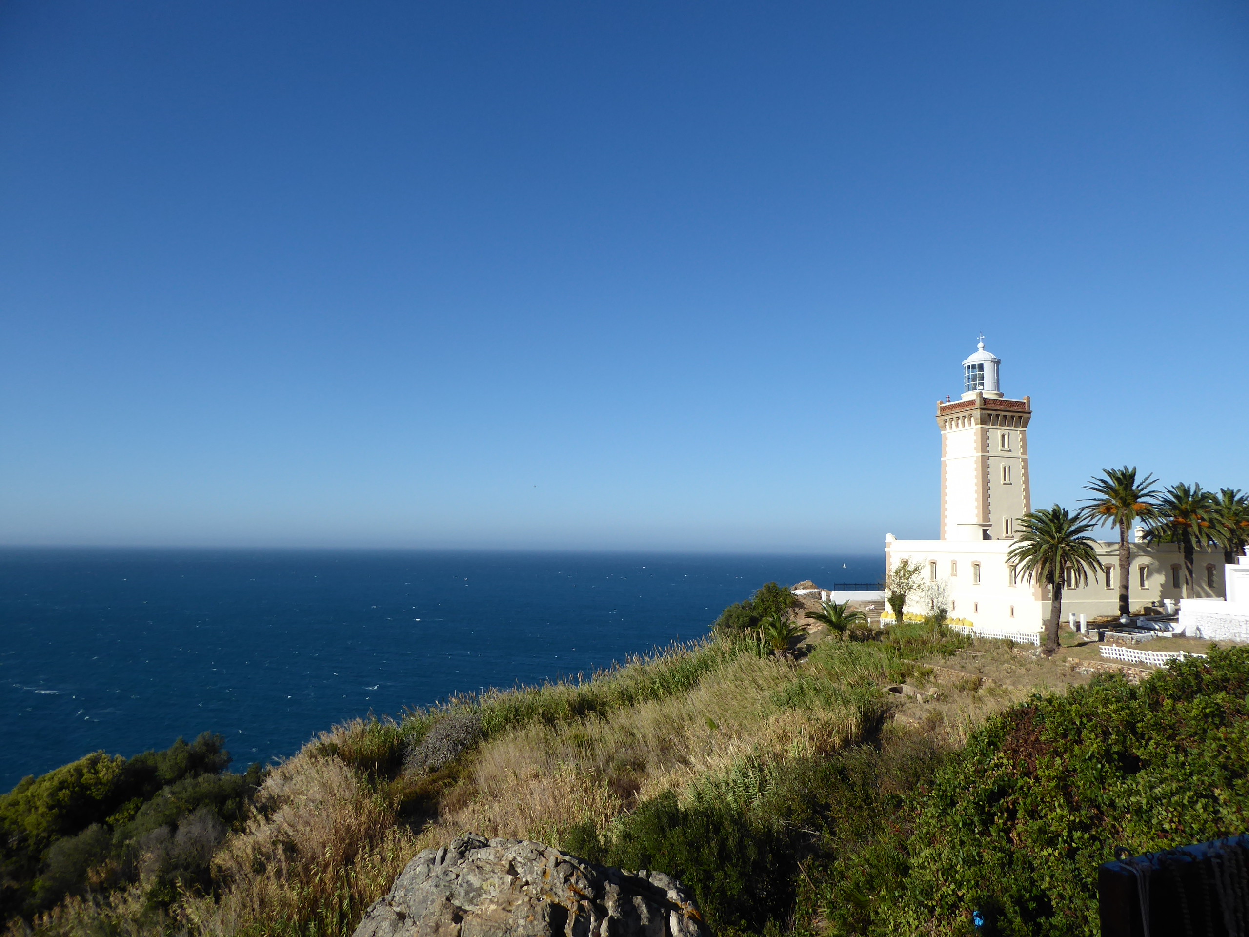 Bustling streets and historic landmarks of Tangier, Morocco